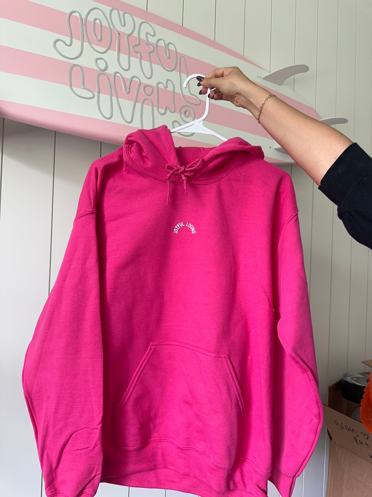 OOPSIE - "not in control but loved by the One who is" hoodie in MEDIUM