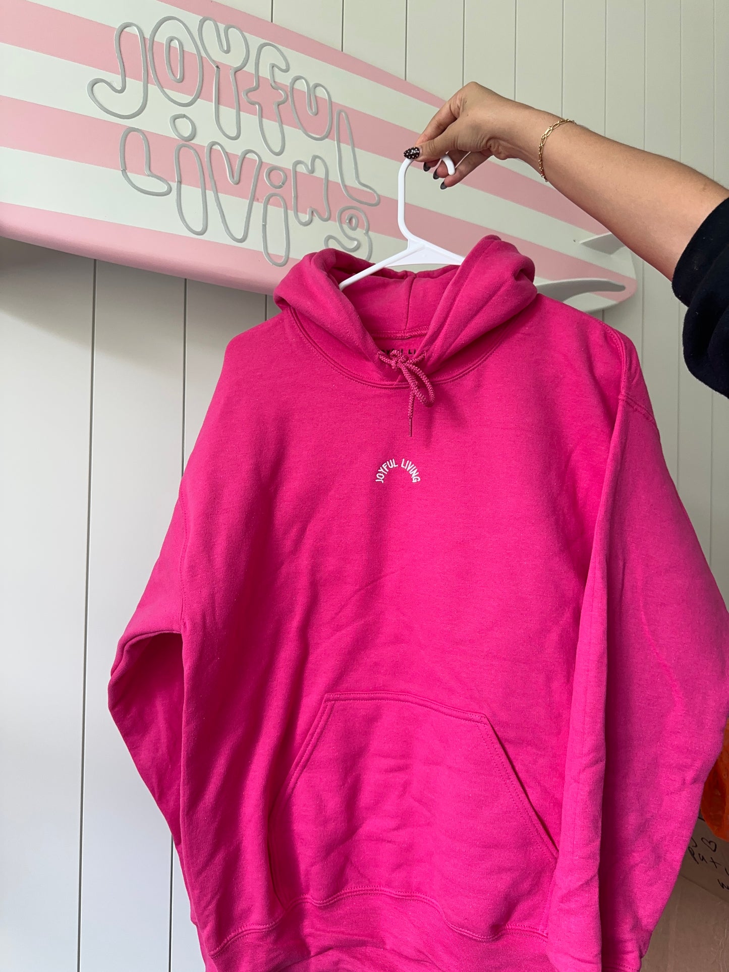 OOPSIE - "not in control but loved by the One who is" hoodie in MEDIUM