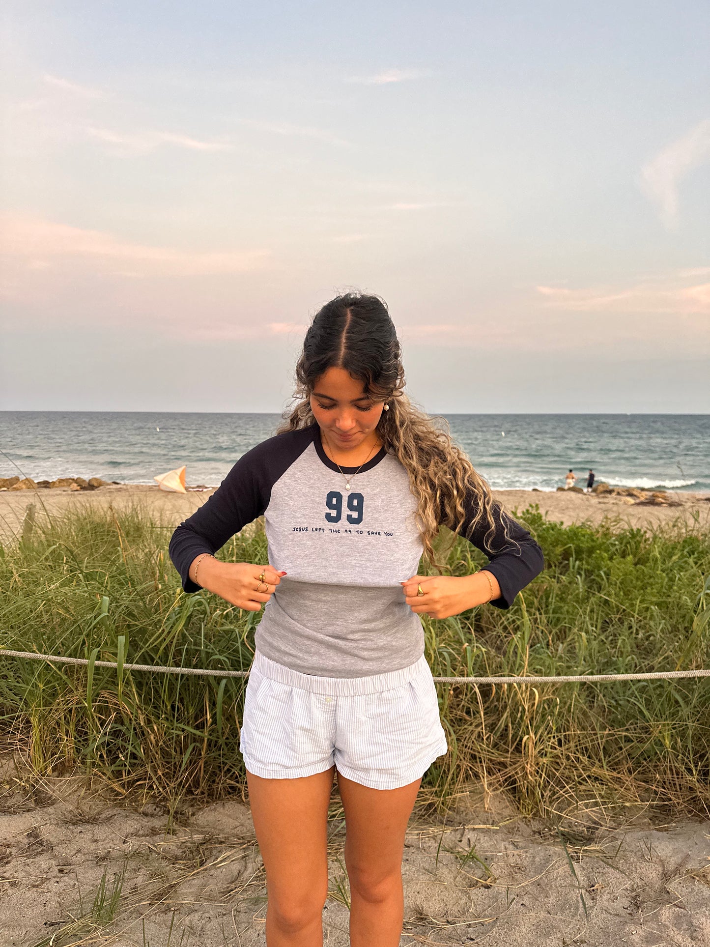 "the 99" baseball tee