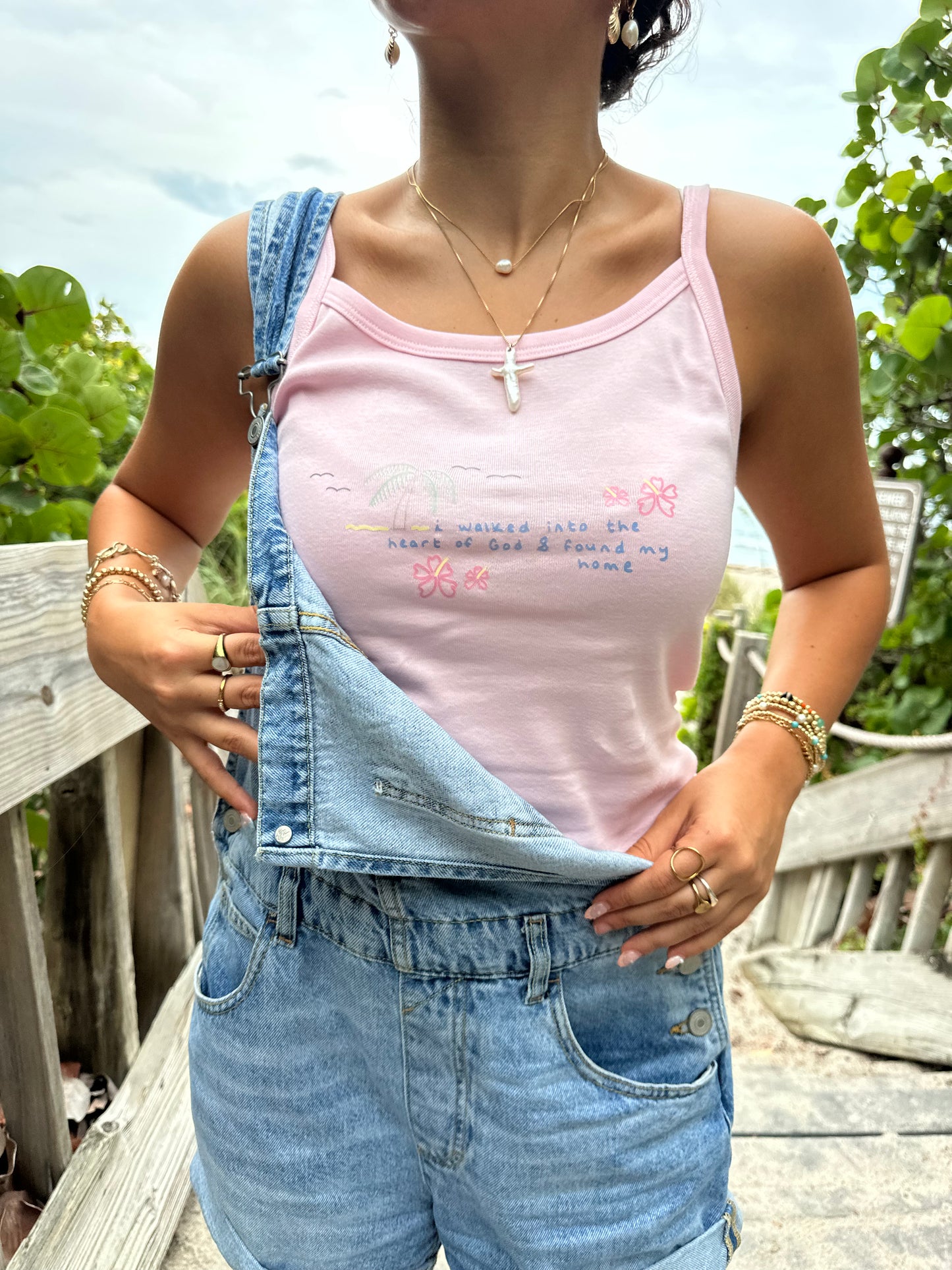 "found my home" tank top