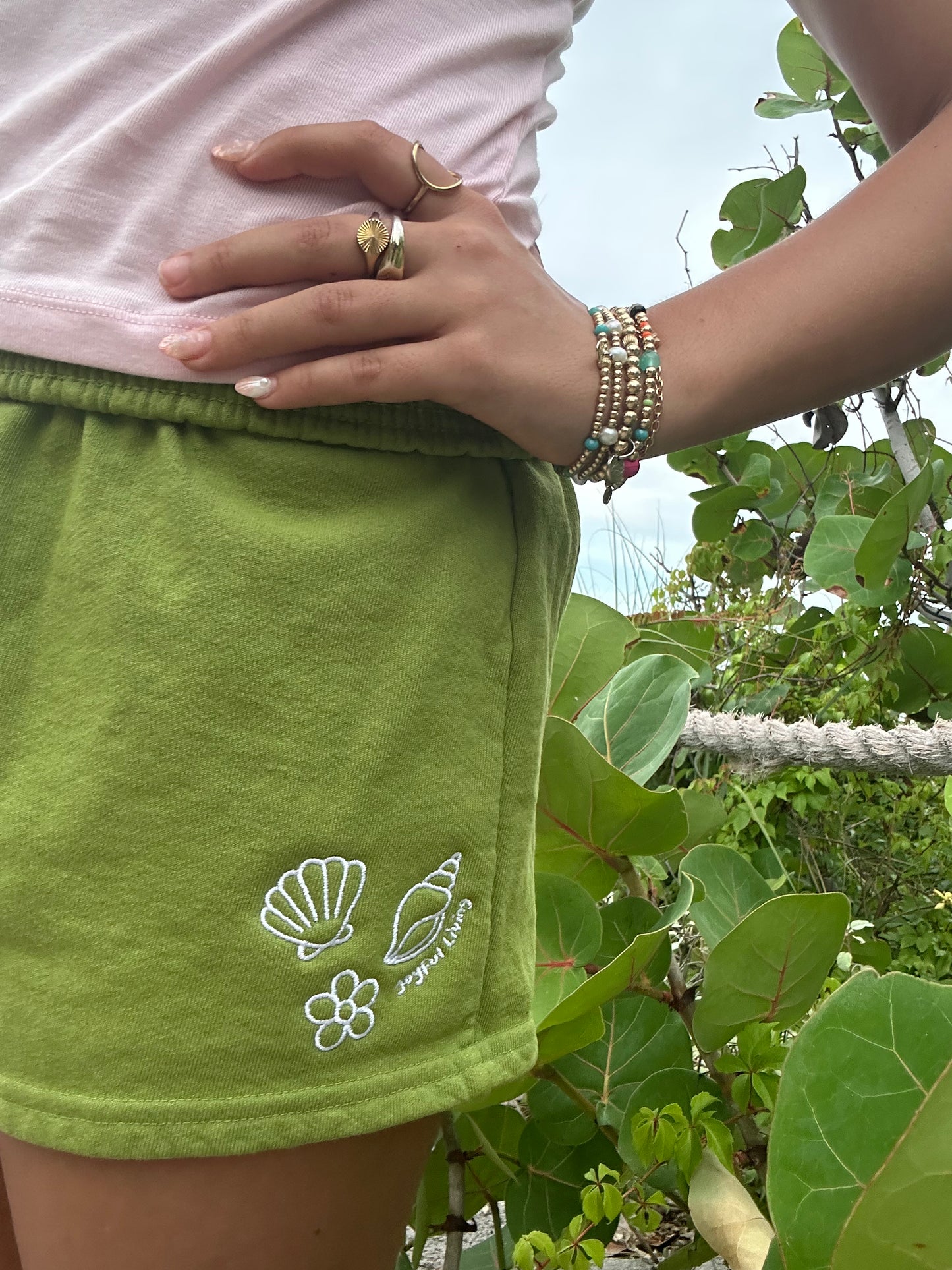 joyful living sweat shorts!