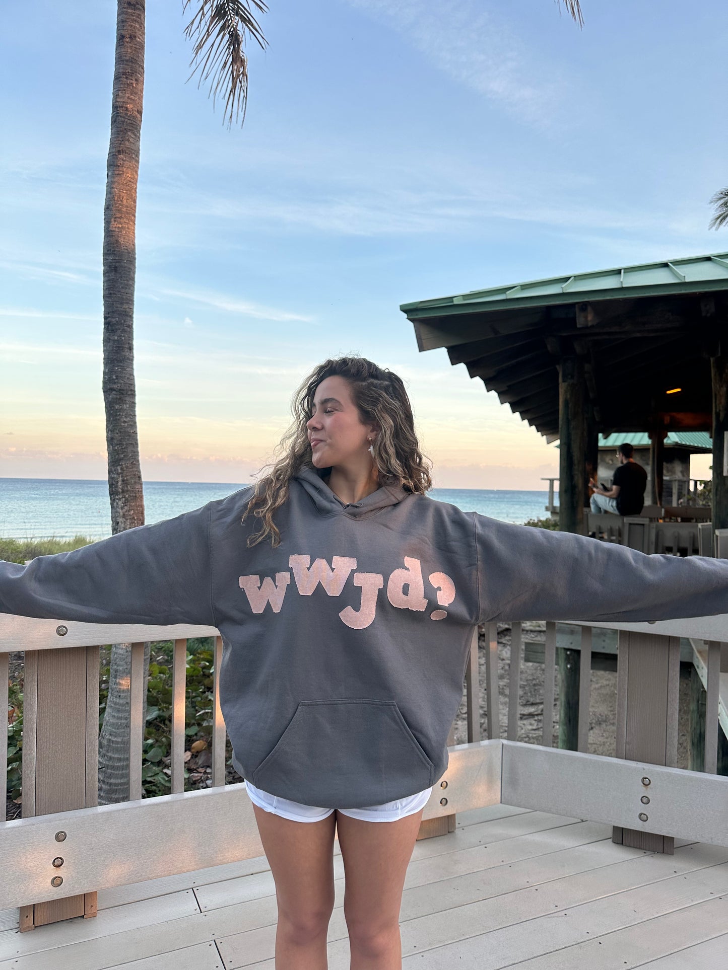 PREORDER "WWJD?" patchwork hoodie