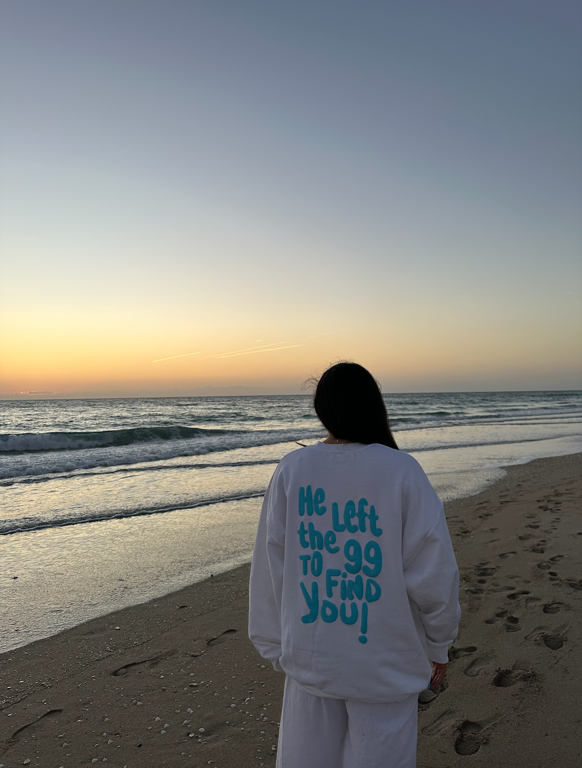 "to Find YOU!" oversized crewneck