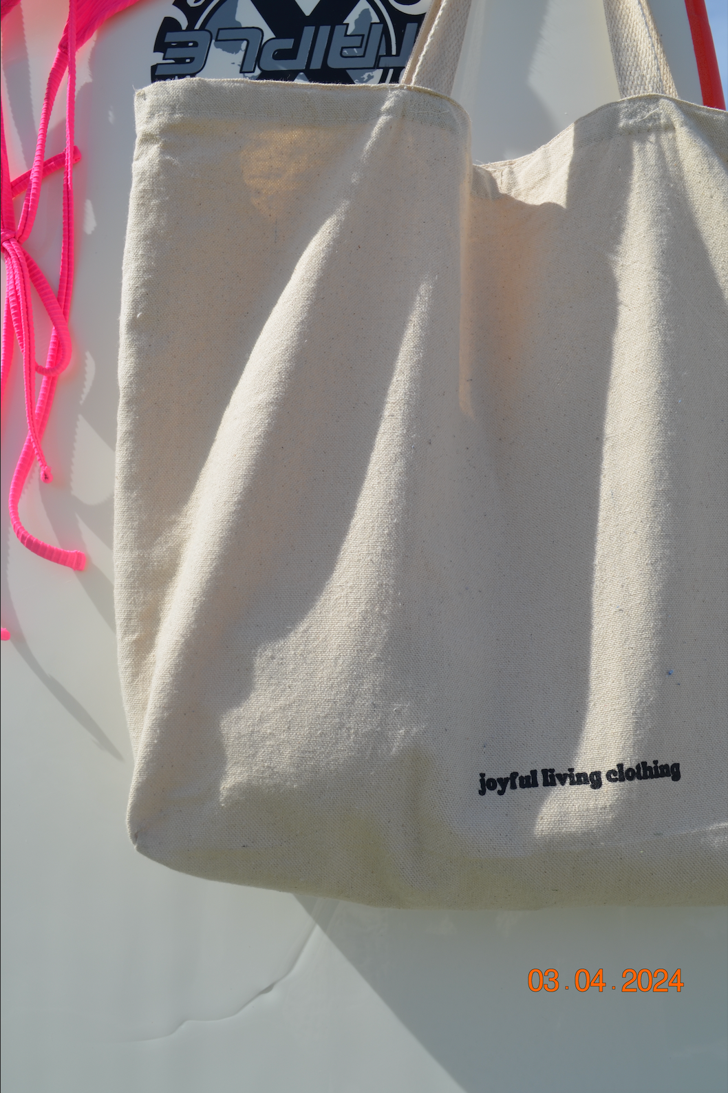 "in His presence there is fullness of joy!" tote bag