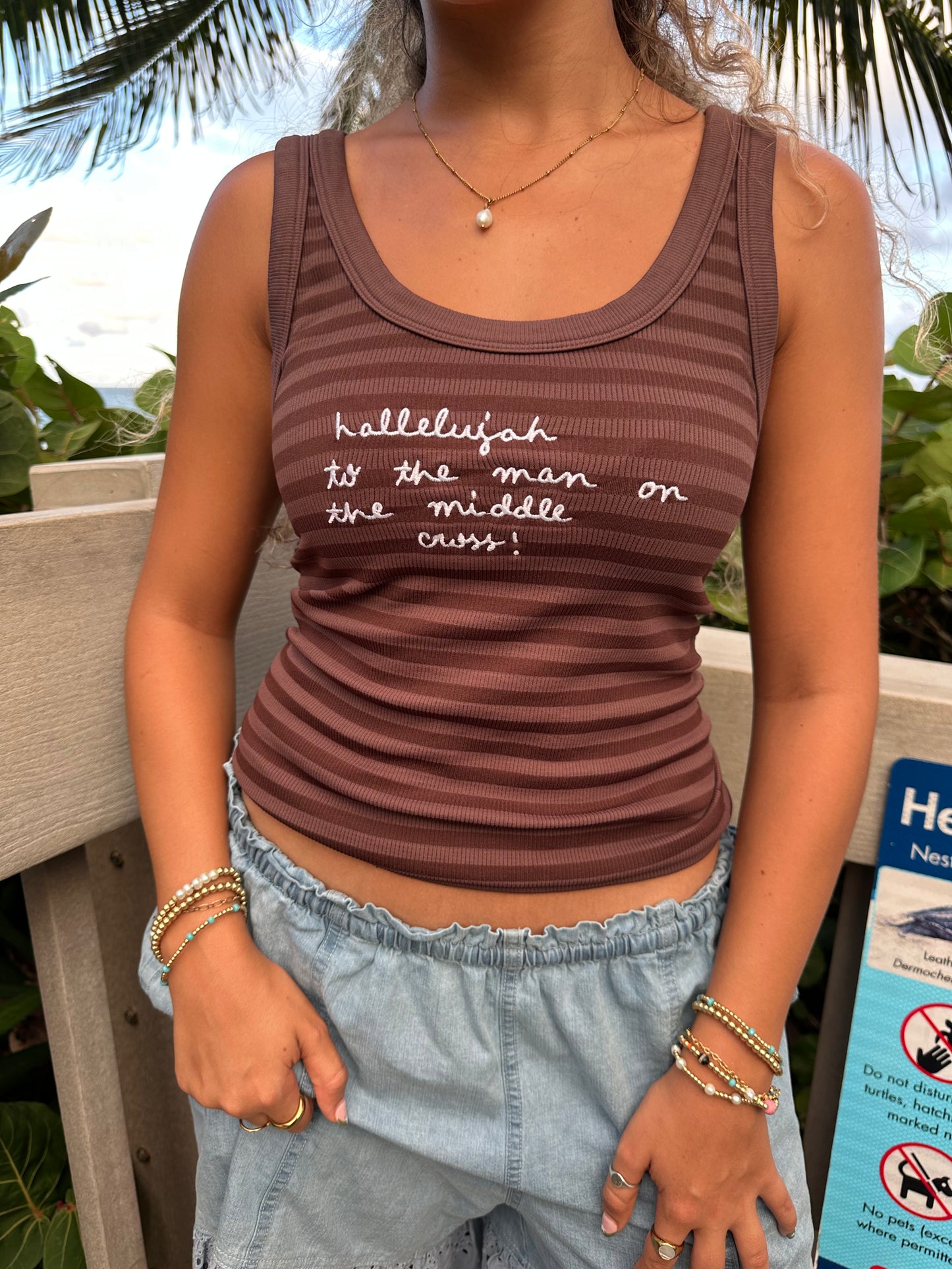 "Man on the middle cross" TANK!