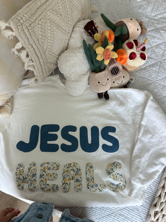 "Jesus Heals" patchwork crew!