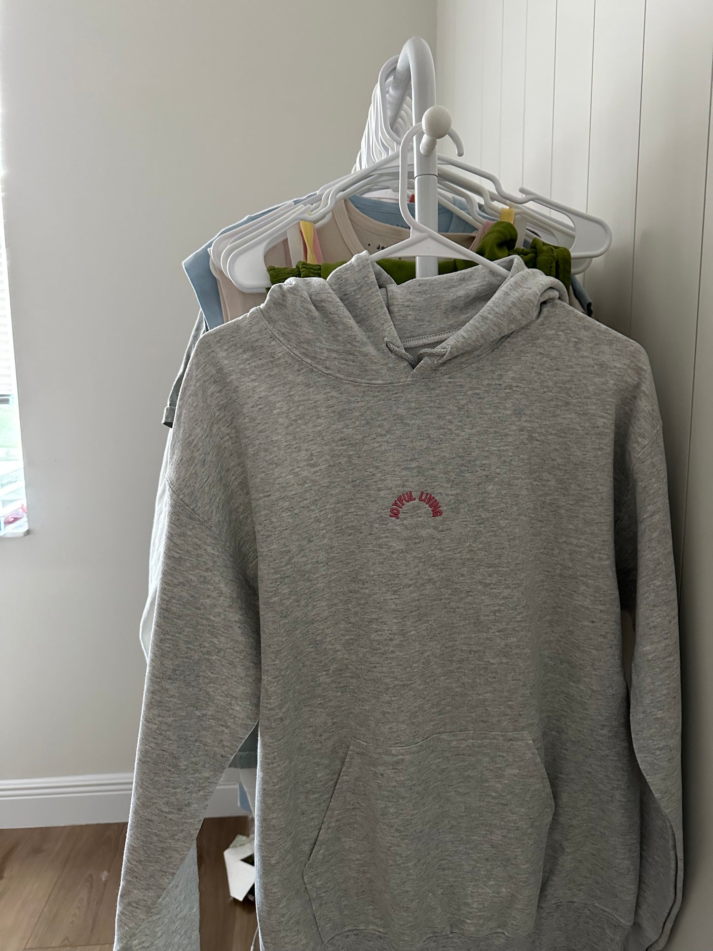 OOPSIE: "u are loved" hoodie in MEDIUM