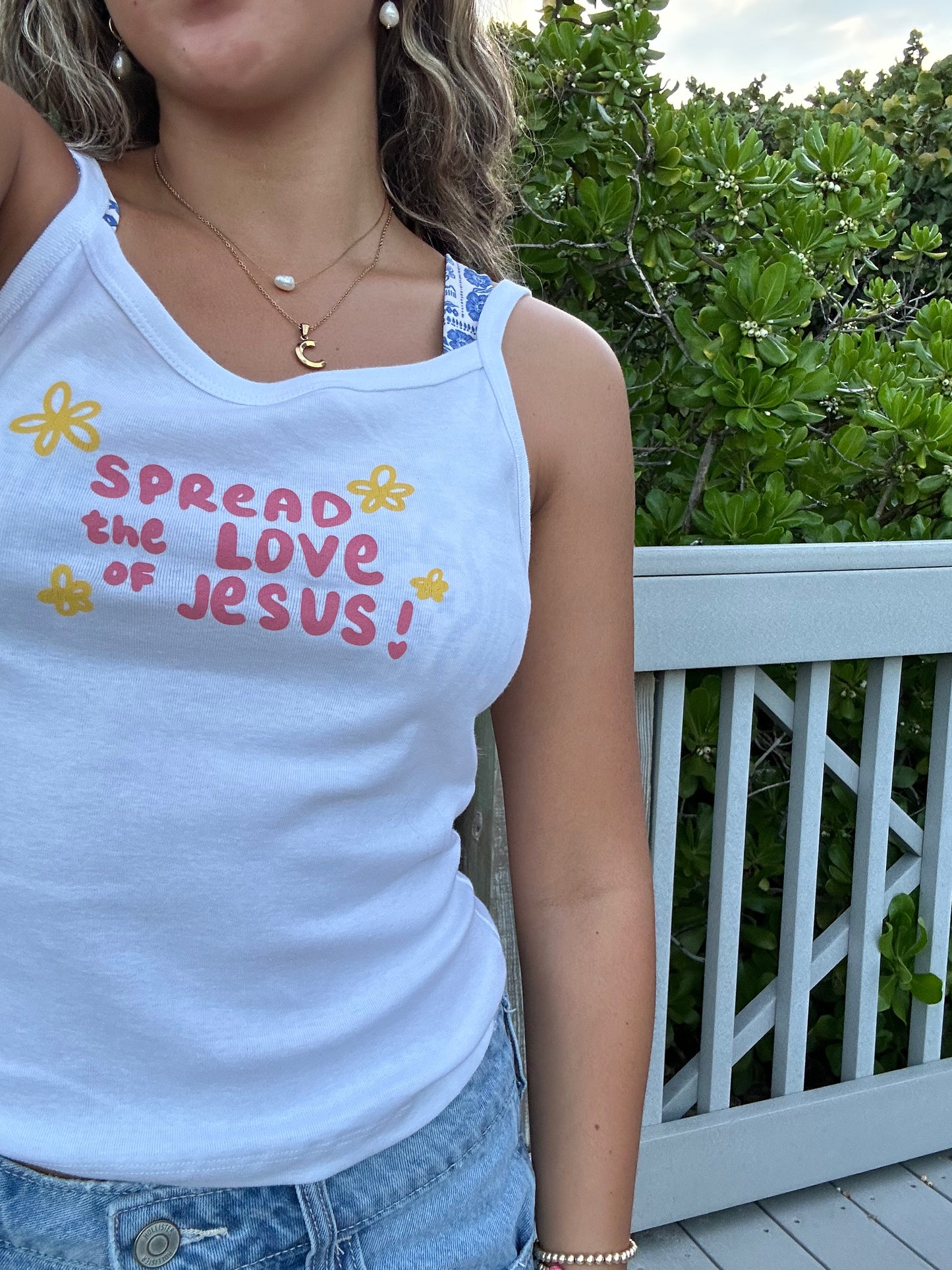 "spread the love of Jesus" tank!