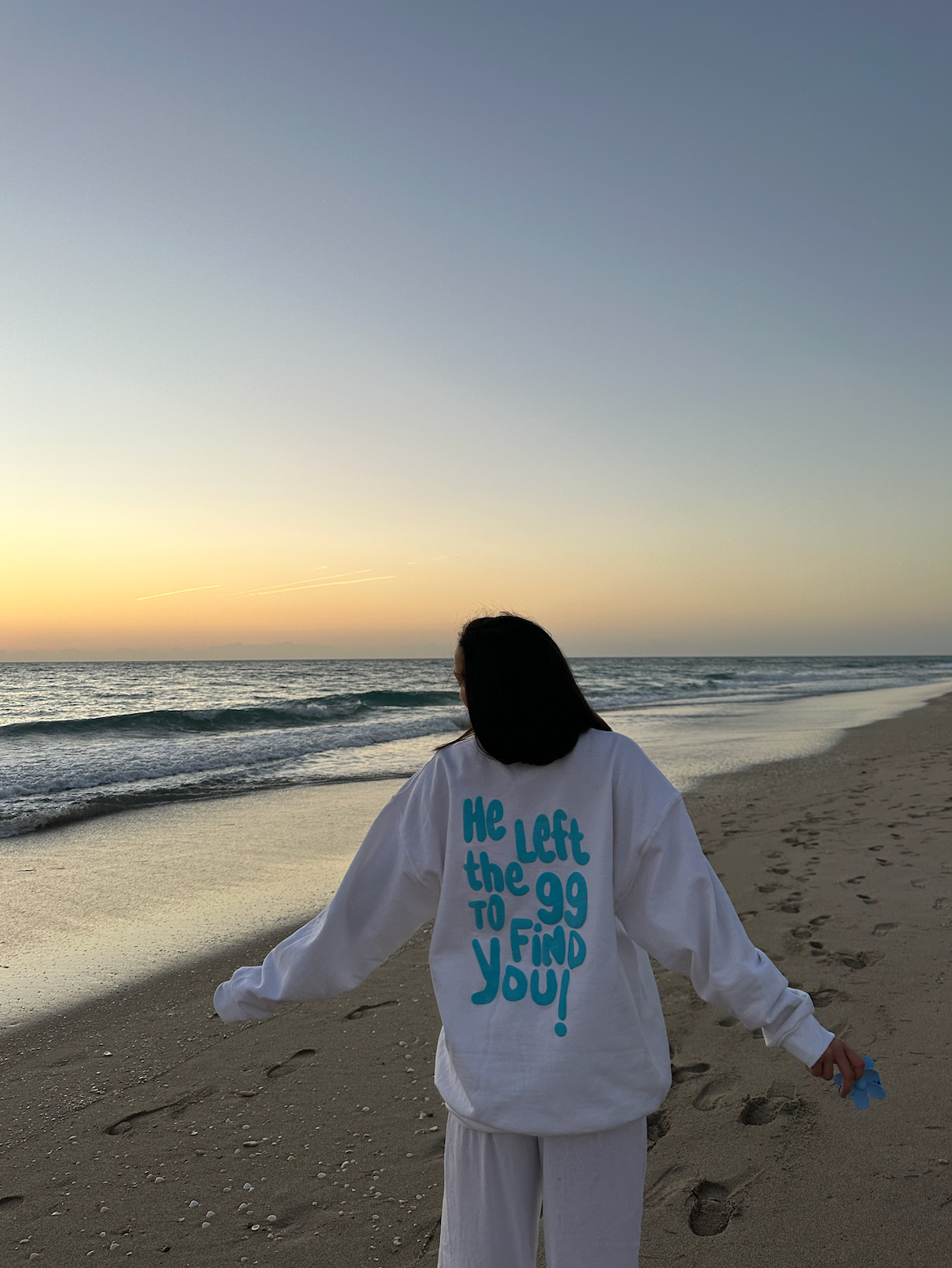 "to Find YOU!" oversized crewneck